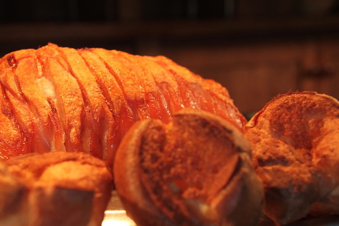 Yorkshire puddings on the carvery